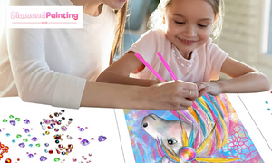 Child-Friendly Diamond Painting: What Are the Safety Precautions and Recommendations?