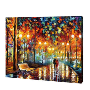 Romance under Umbrella Diamond Painting