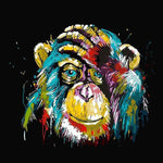 Load image into Gallery viewer, Abstract Monkey | Diamond Painting
