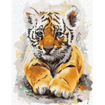 Load image into Gallery viewer, Baby Tiger | Diamond Painting
