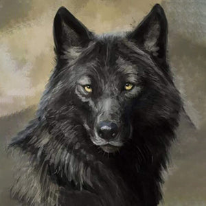 Black Wolf | Diamond Painting