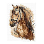 Load image into Gallery viewer, Brown Horse | Diamond Painting
