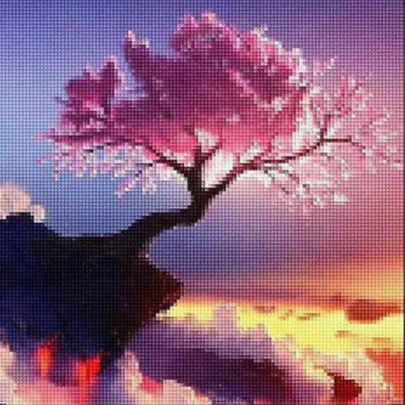 Cherry Tree Diamond Painting