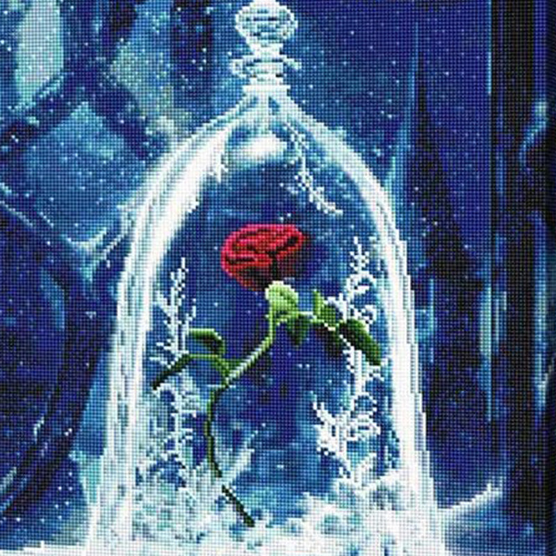 Enchanted Rose Diamond Painting