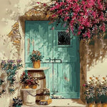 Load image into Gallery viewer, Flowery Front Door | Diamond Painting
