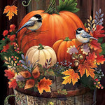 Load image into Gallery viewer, Harvest Birds | Diamond Painting
