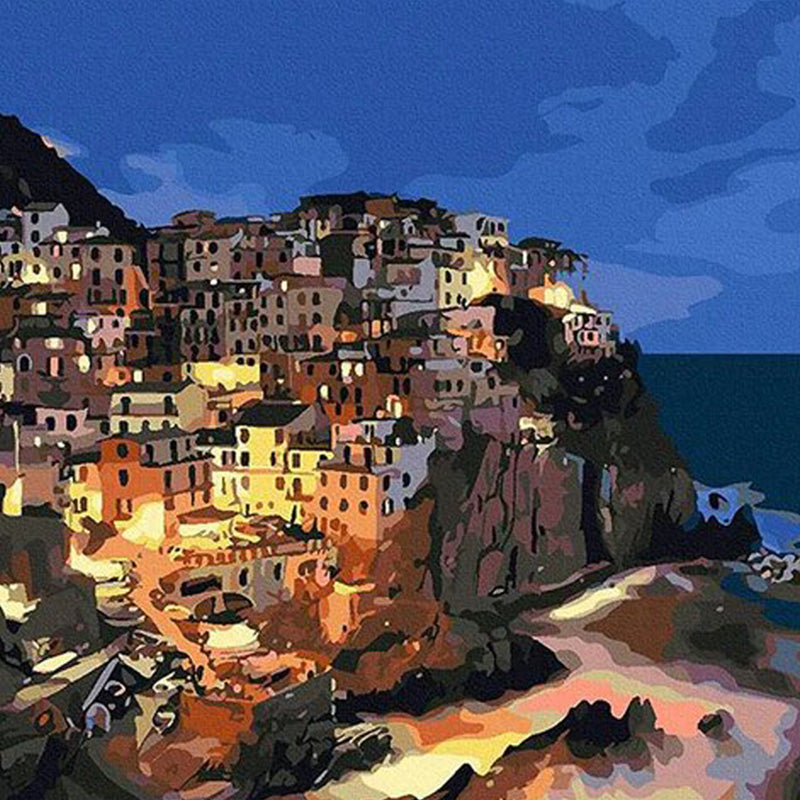 Italy Beach Scenery | Diamond Painting