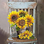 Load image into Gallery viewer, Sunflowers In A Bucket | Diamond Painting
