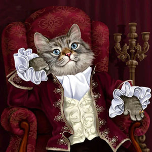 The Imaginative Cat | Diamond Painting