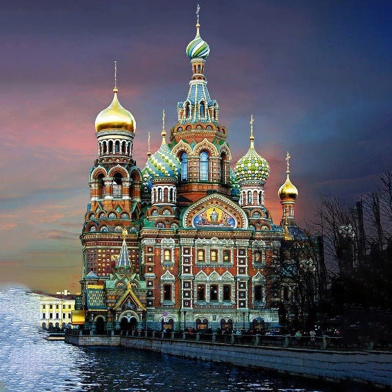 The Cathedral Of Petersburg | Diamond Painting