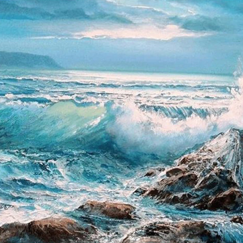 Waves Crashing | Diamond Painting