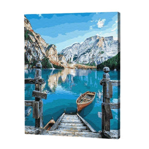 Blue Water Lake | Diamond Painting