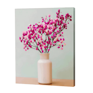 Cherry Blossoms In A Vase | Diamond Painting