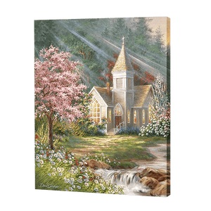 Church With A View | Diamond Painting