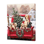 Load image into Gallery viewer, Dog And Puppies | Diamond Painting
