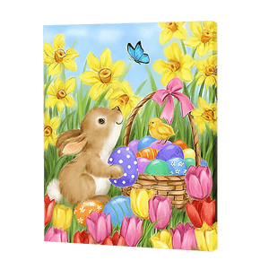 Easter Eggs And Bunny | Diamond Painting