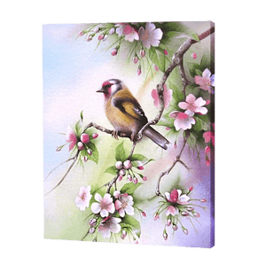 Enjoying The Spring Bird | Diamond Painting