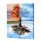Load image into Gallery viewer, Four Seasons Tree | Diamond Painting 
