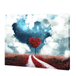 Load image into Gallery viewer, Heart Shaped Cloud | Diamond Painting
