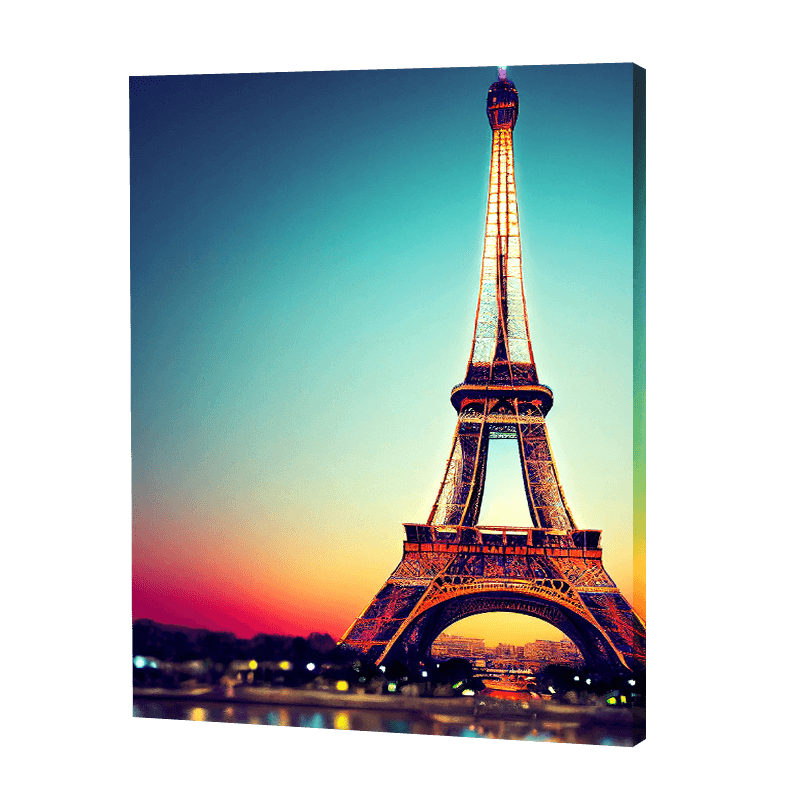 Midnight Eiffel Tower | Diamond Painting