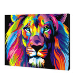 Load image into Gallery viewer, Colorful Lion | Diamond Painting
