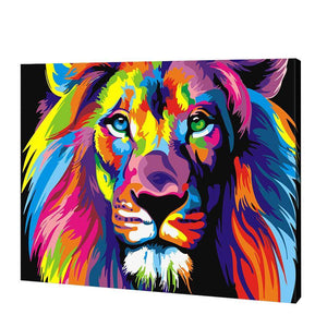 Colorful Lion | Diamond Painting