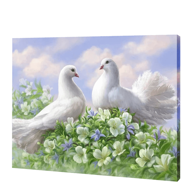 Pigeon Love | Diamond Painting