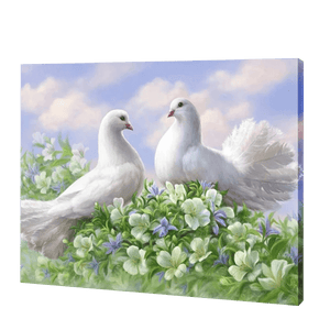 Pigeon Love | Diamond Painting