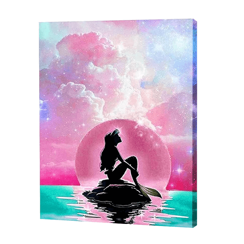 Pink Mermaid | Diamond Painting