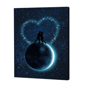 Romance Over The Moon | Diamond Painting