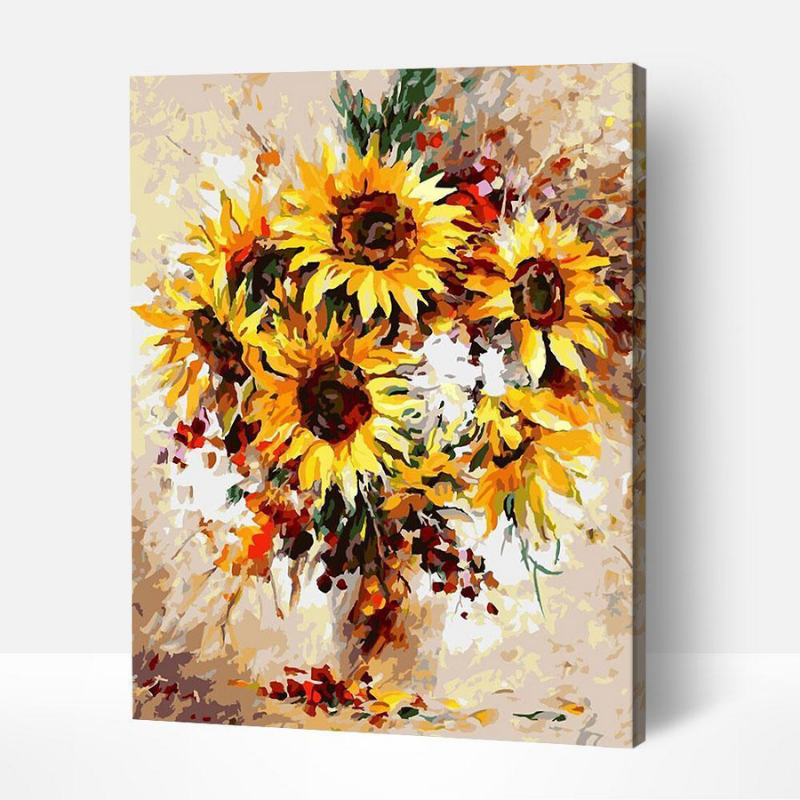 Sunflower Burst | Diamond Painting