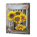 Load image into Gallery viewer, Sunflowers In A Bucket | Diamond Painting
