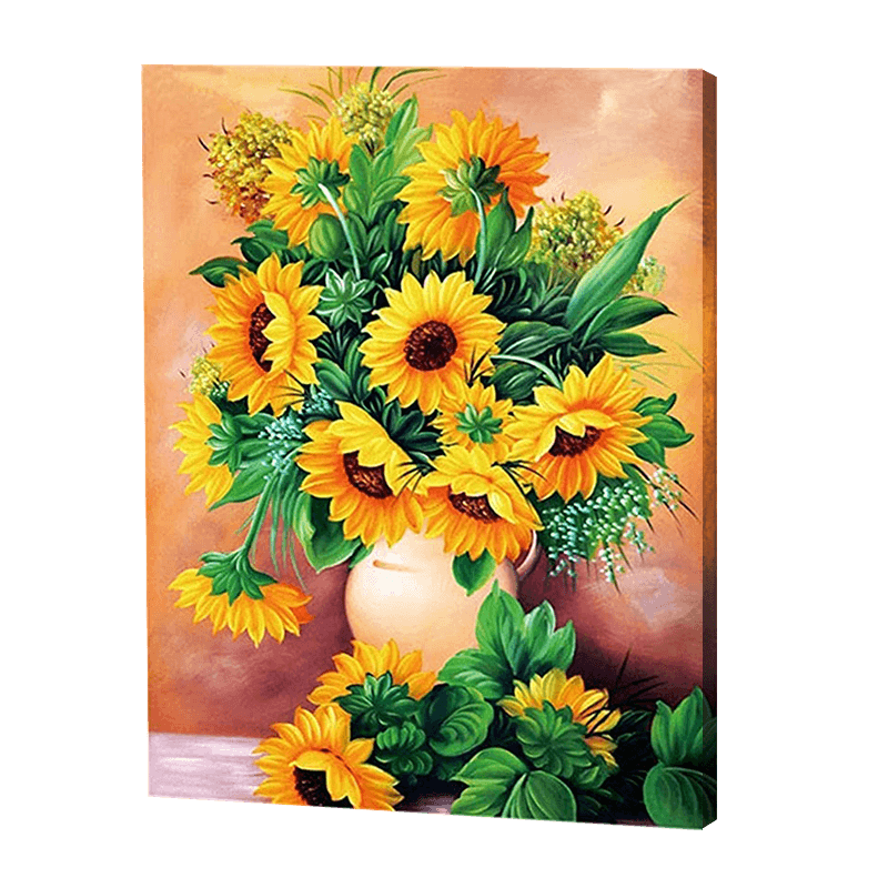 Sunflowers In A Vase | Diamond Painting