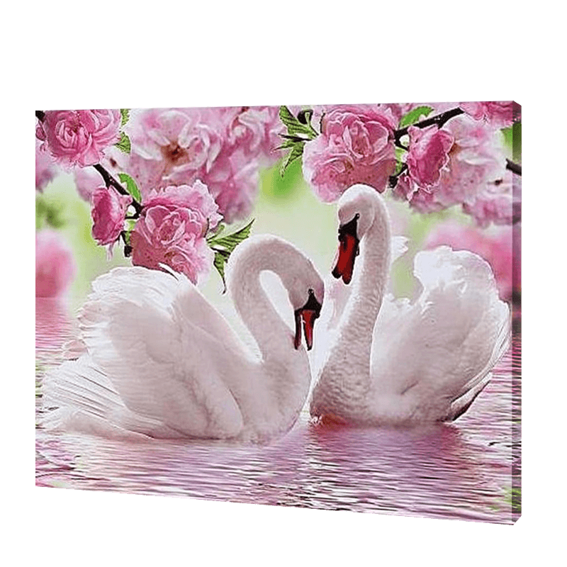 Swan In Love | Diamond Painting