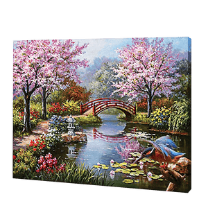 Taiwan Cherry Blossom | Diamond Painting