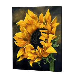 The Shy Sunflower | Diamond Painting