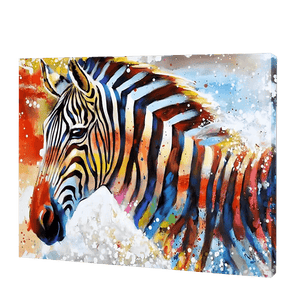Colorful Zebra | Diamond Painting