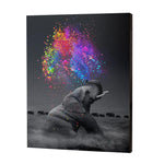 Load image into Gallery viewer, Happy Elephant | Diamond Painting
