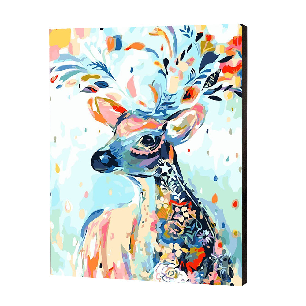 Rainbow Deer | Diamond Painting